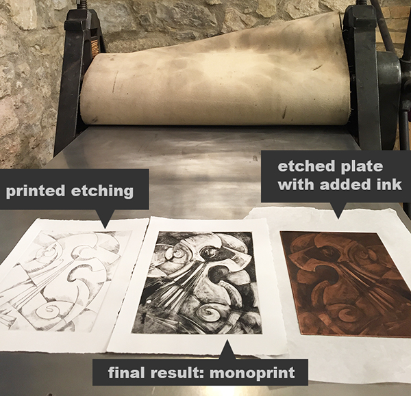 The art of the monoprint is revealed